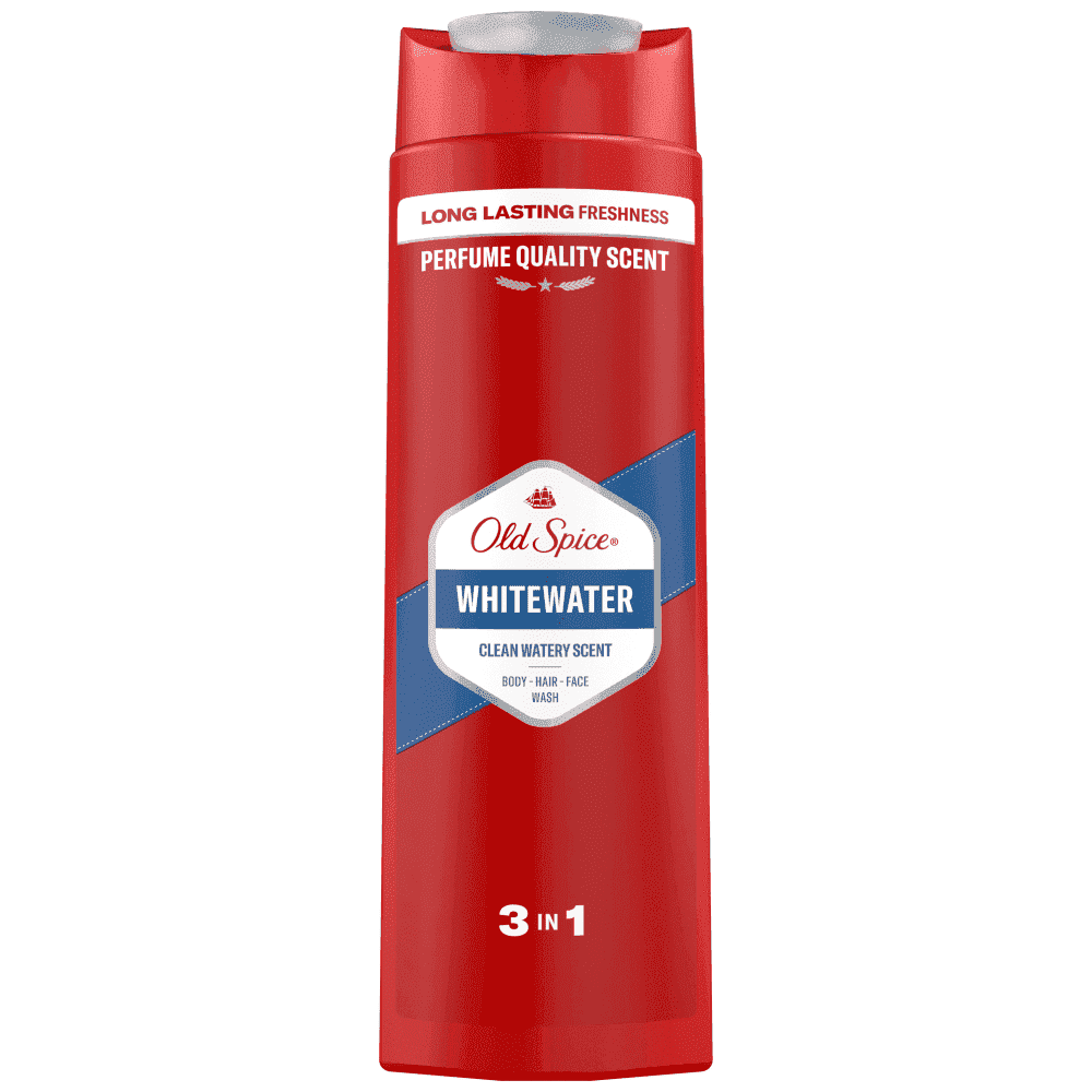 Old Spice Whitewater Αφρόλουτρο Για Άντρες 400ml