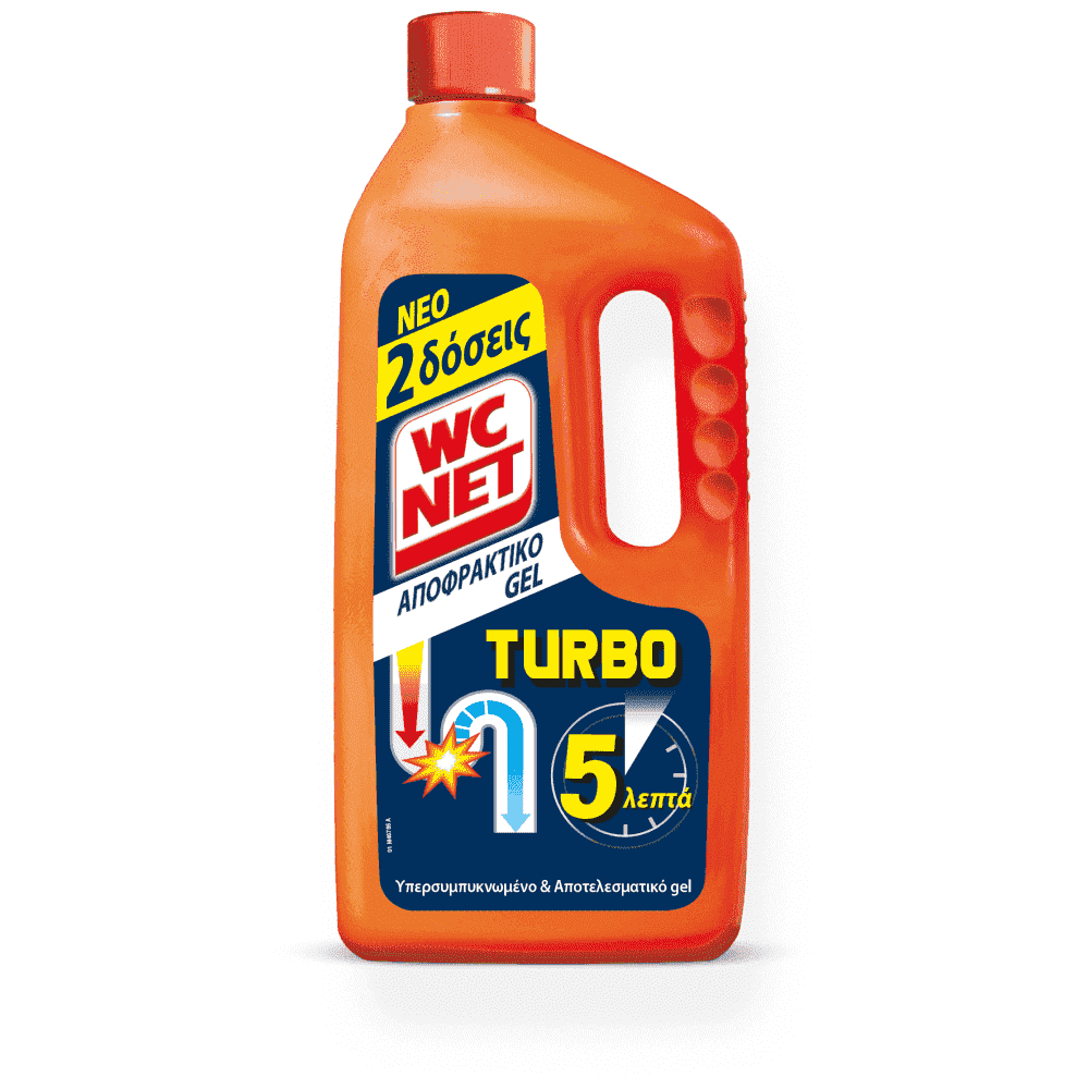 WCnet Αποφρακτικό Gel Turbo 1lt
