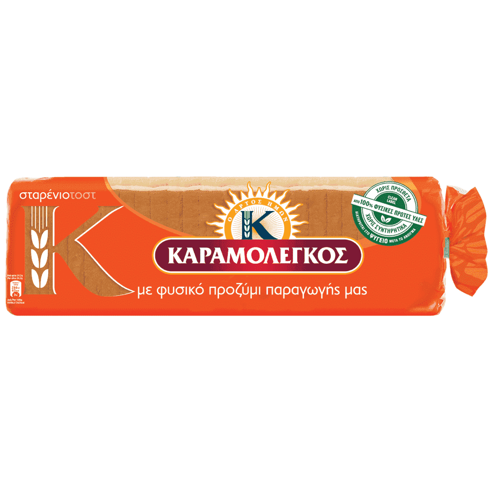 Καραμολέγκος Φόρμα Τοστ Σταρένιο 680gr