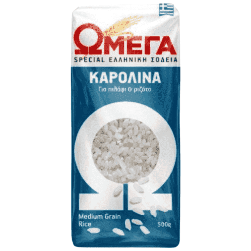 Ωμέγα Special Ρύζι Καρολίνα Εγχώριο 500gr