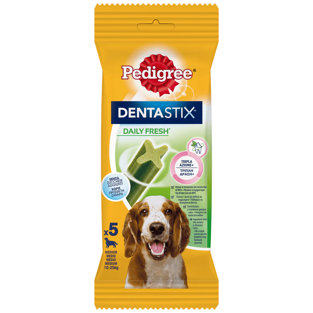Pedigree Dentastix Fresh Medium 10-25kg 128gr