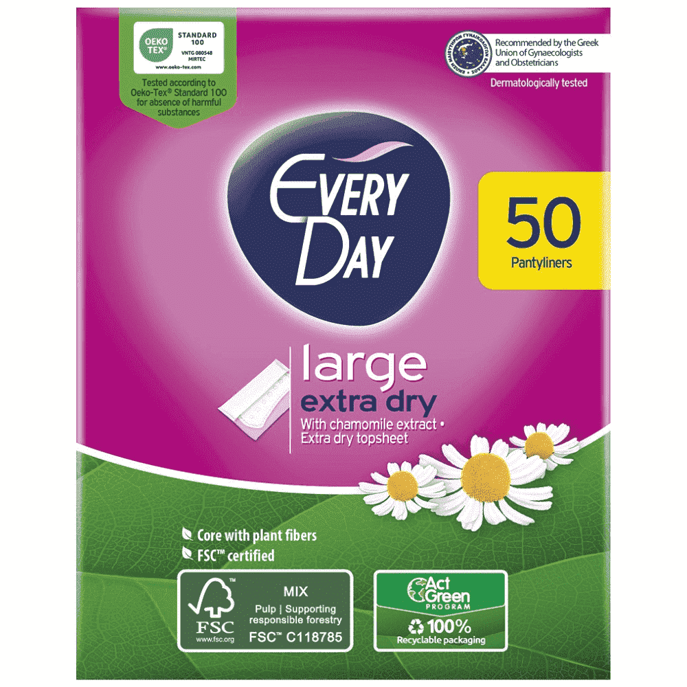 Everyday Extra Dry Large Σερβιετάκια 50τεμ