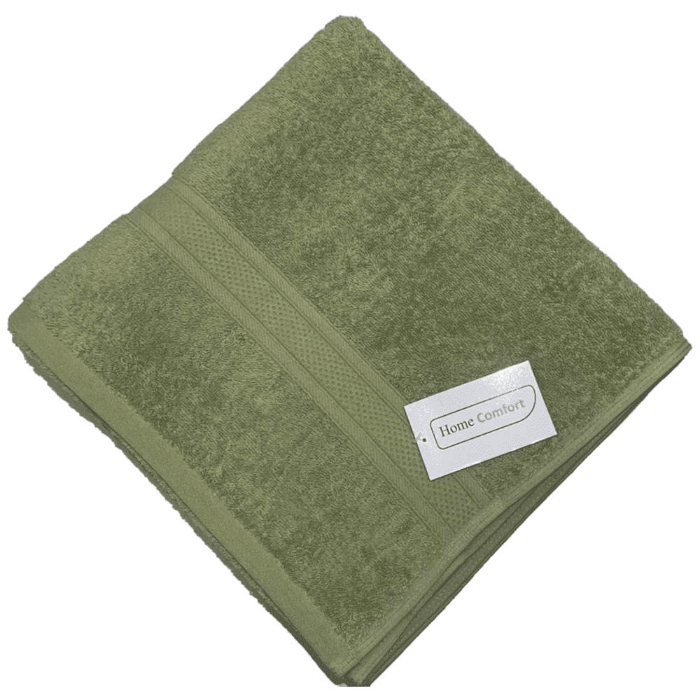 Home Comfort Πετσέτα Πράσινη 70x 140cm 100% Βαμβάκι