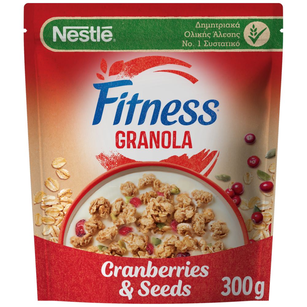 Fitness Granola Cranberries & Seeds Cerbag 300g