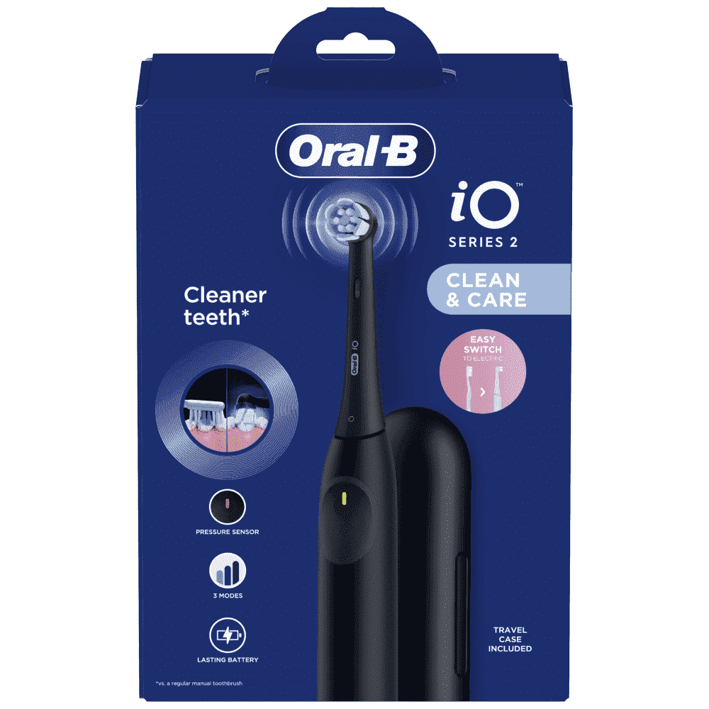 Oral b IO2 Ηλεκτρική Οδοντόβουρτσα Black