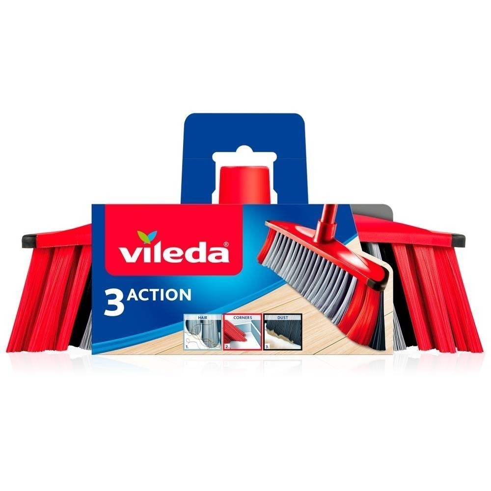 Vileda 3 Action Σκούπα 3 Σε 1