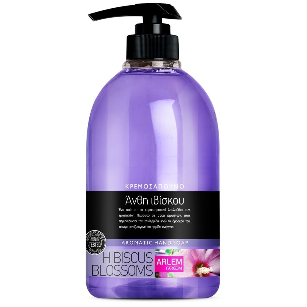 Arlem Κρεμοσάπουνο Άνθη Ιβίσκου Αντλία 1000ml