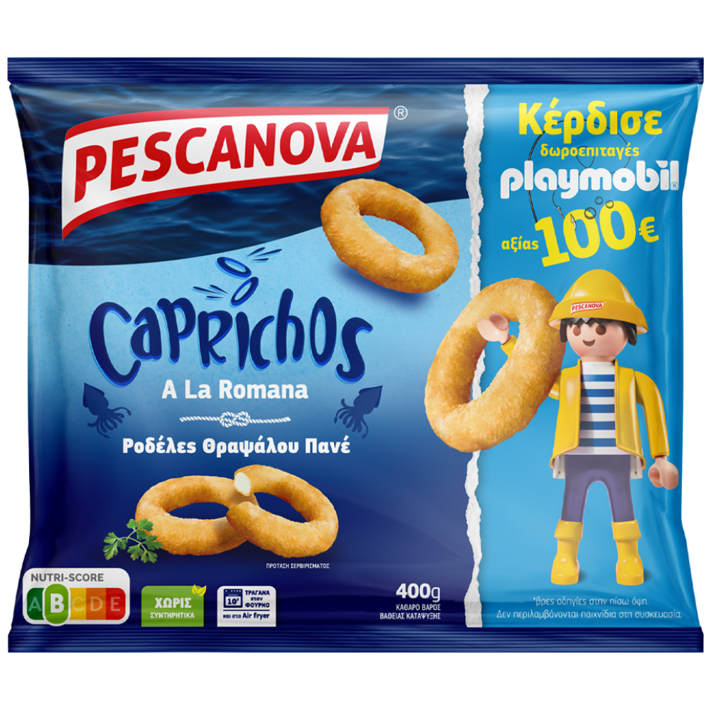 Pescanova Caprichos A La Romana Κατεψυγμένο 400gr