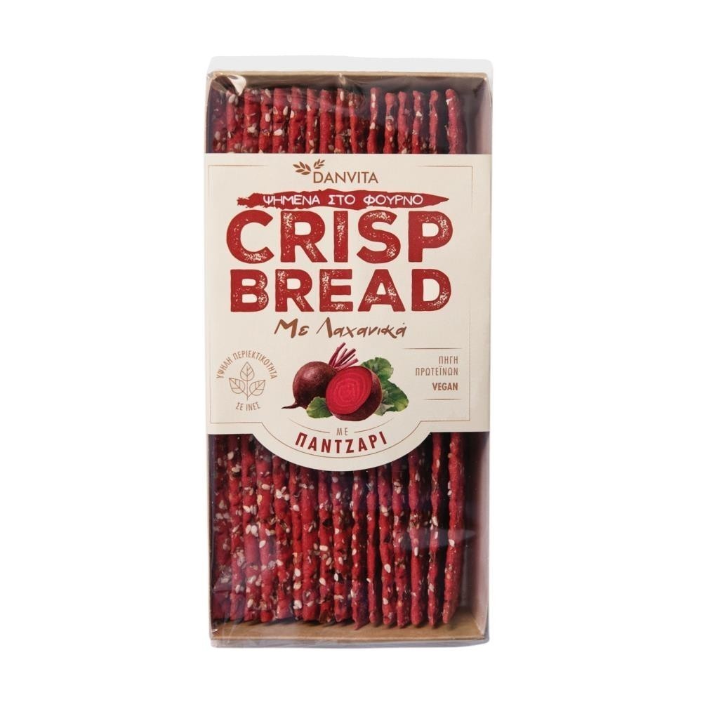 Crisp Bread Vegetable Flat Με Παντζάρι 130gr