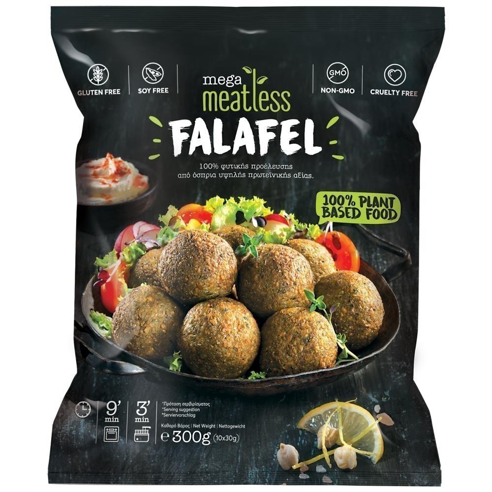 Mega Meatless Φαλάφελ Κατεψυγμένα 300gr