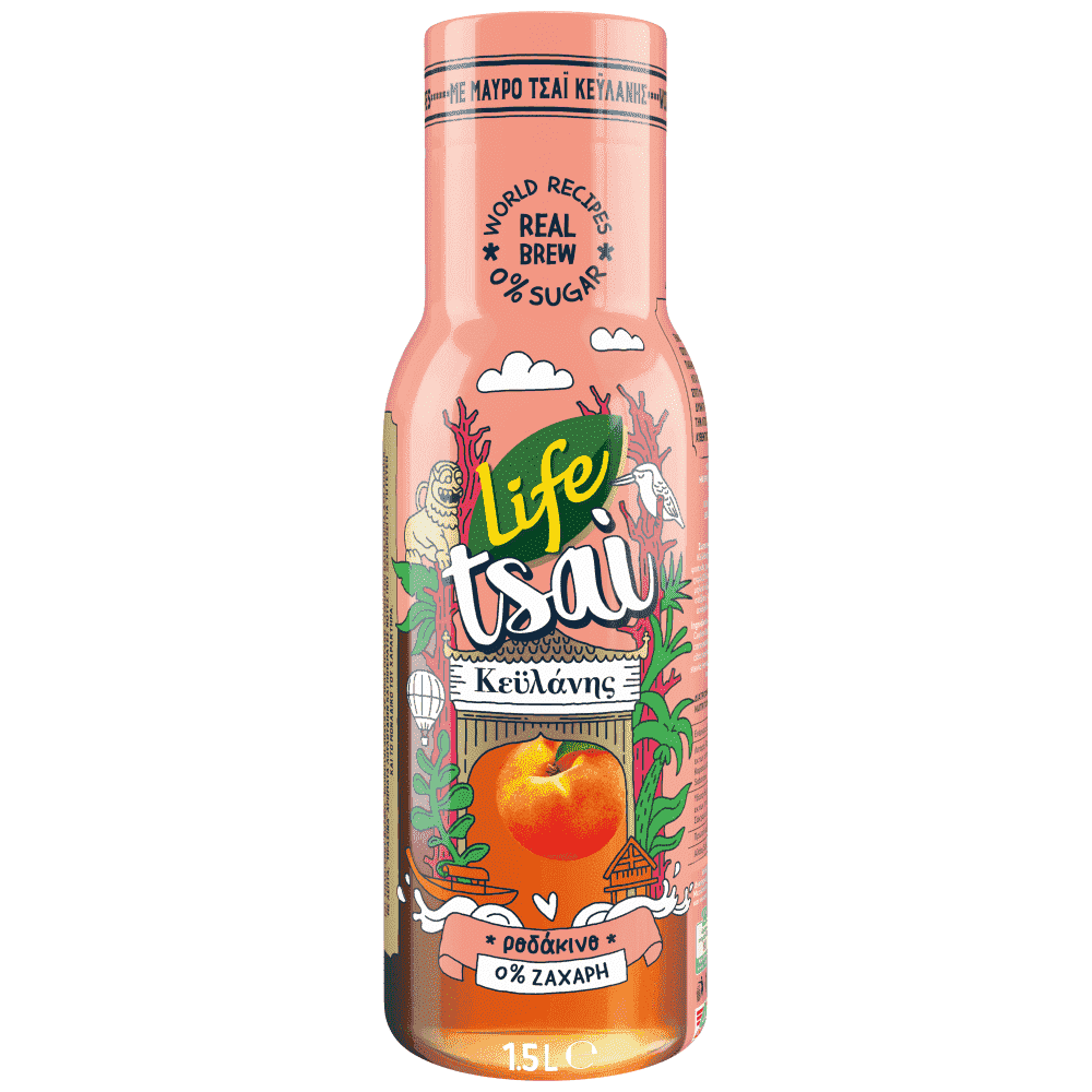 Life Τσάι Κευλάνης Ροδάκινο 1,5lt