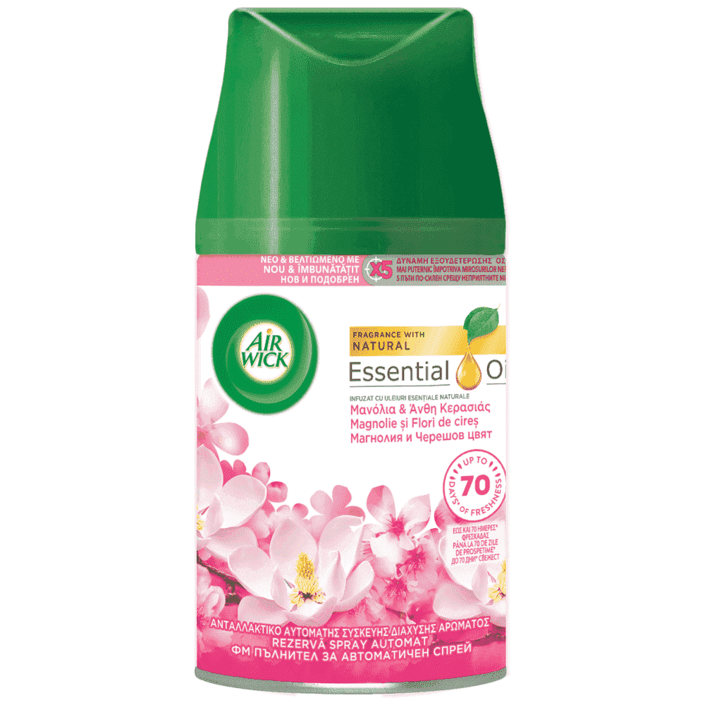 Airwick Freshmatic Ανταλλακτικό Magnolia & Cherry Blossom 250ml