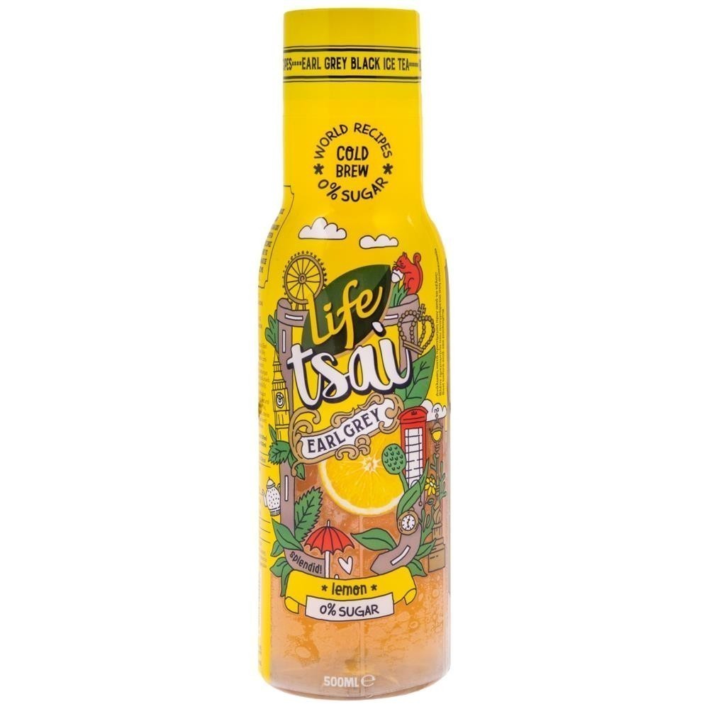 Life Tsai Λεμόνι 0% 500ml