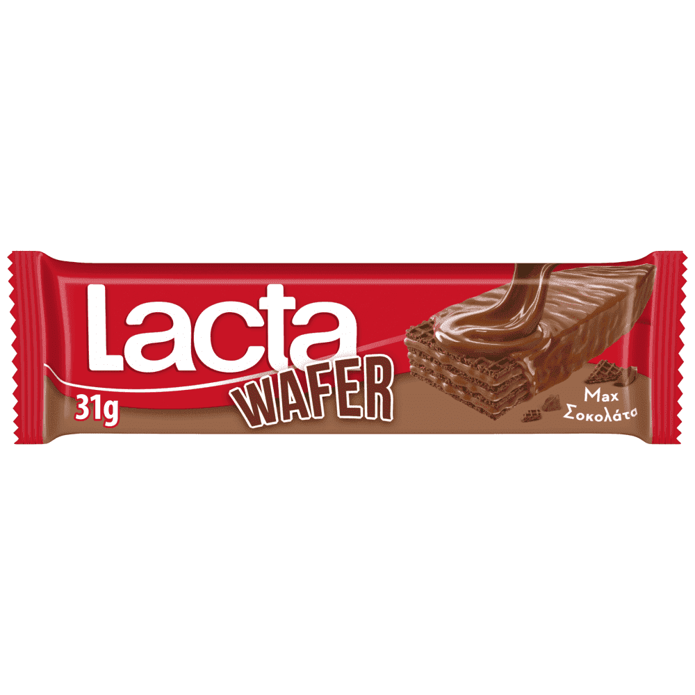 Lacta Γκοφρέτα Max Σοκολάτα 31gr