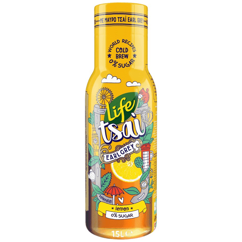 Life Τσάι Earl Grey Λεμόνι 1,5lt