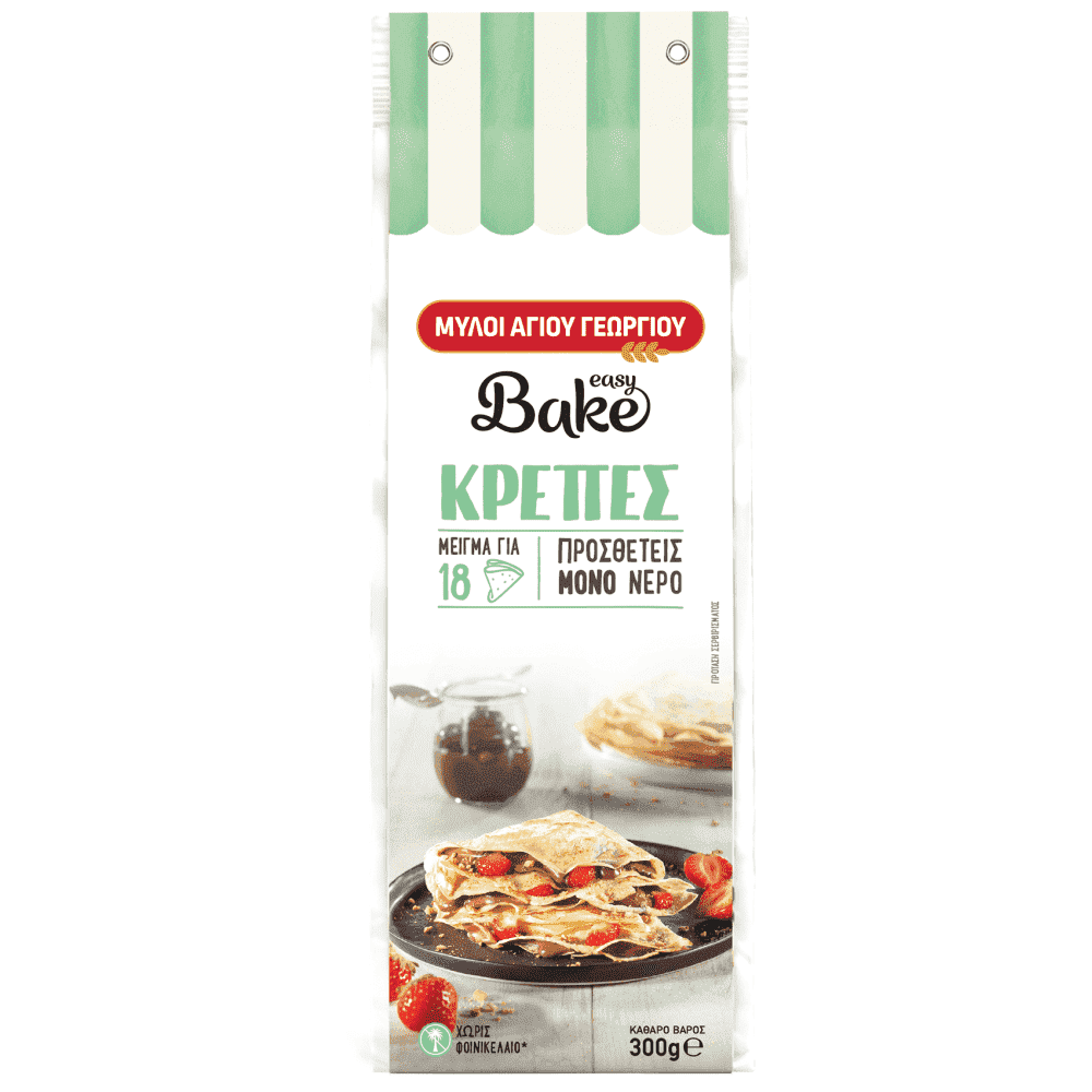 Easy Bake Μείγμα Για Κρέπες 300gr