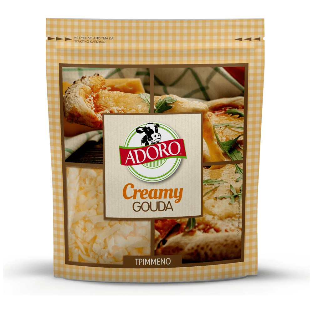 Adoro Creamy Gouda Τριμμένο 200gr