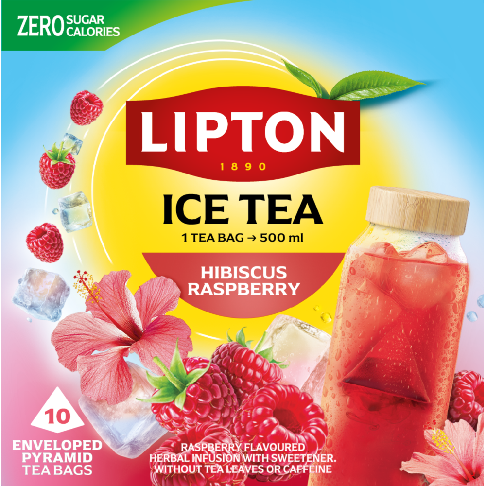Lipton Ice Tea Rasberry Φακελάκια 35gr