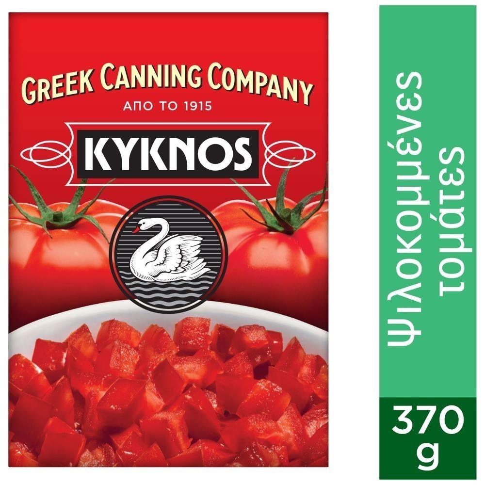 Kyknos Τομάτα Ψιλοκομμένη Χάρτινη Συσκευασία 370gr