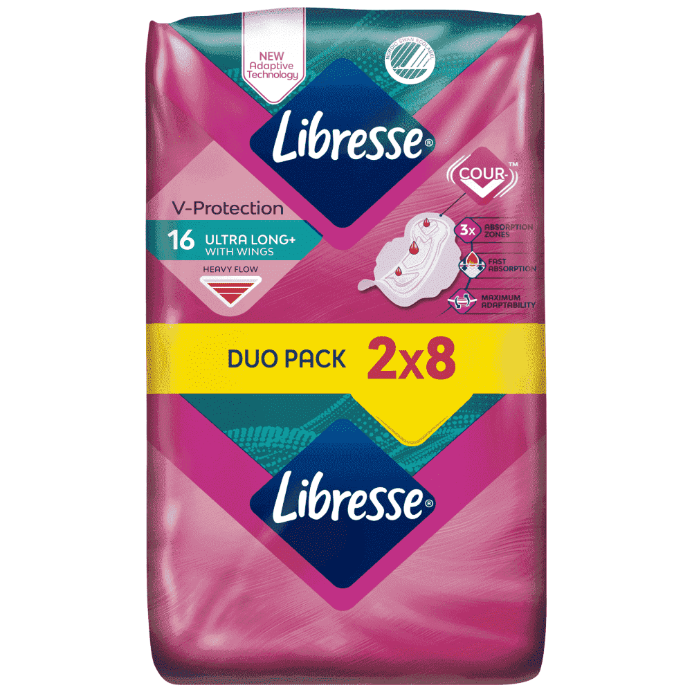 Libresse Ultra Long Duo 16τεμ.