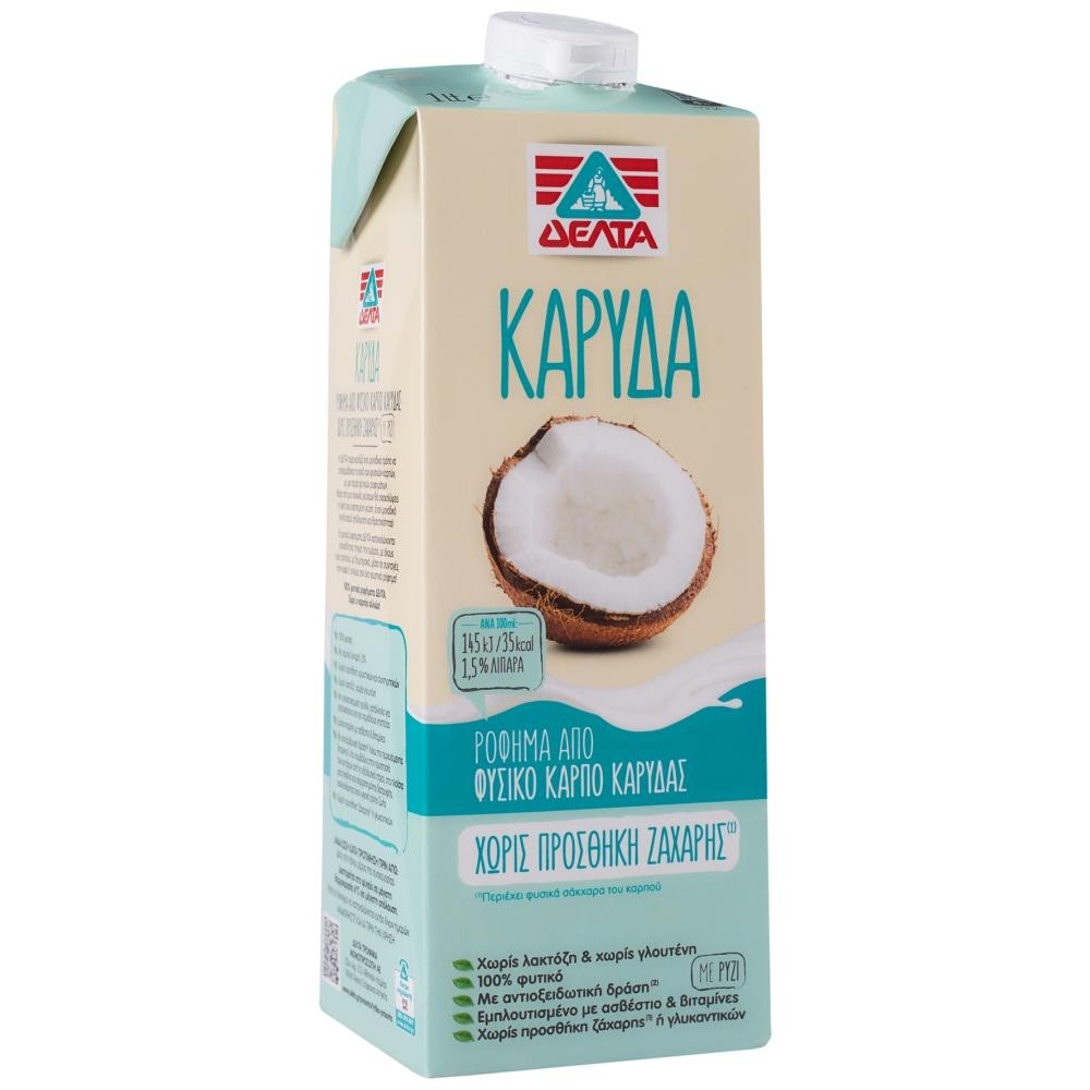 ΔΕΛΤΑ Ρόφημα Καρύδα 1lt