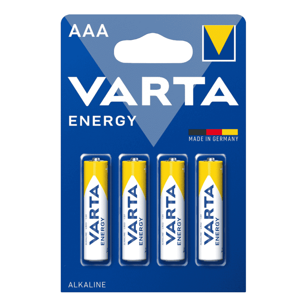 Varta Energy Μπαταρία Αλκαλική ΑΑΑ Συσκευασία 4 τεμ