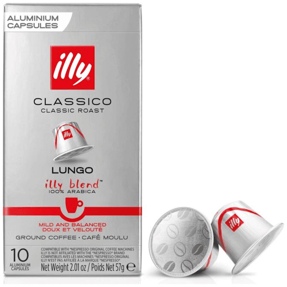 Illy Classic Lungo Κάψουλες Συμβατές Με Μηχ. Nespresso* 10τεμ