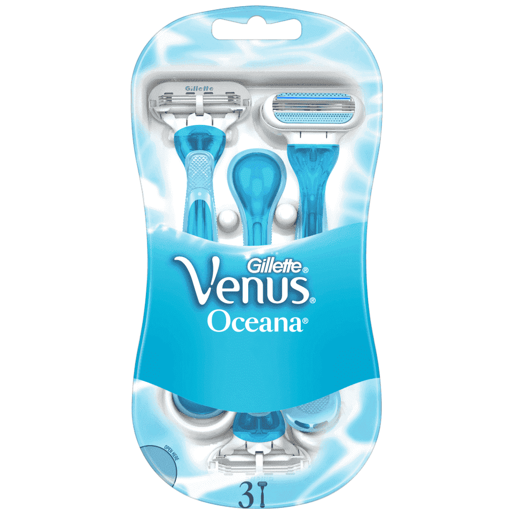 Gillette Venus Oceana Μιάς Χρήσης 3τεμ