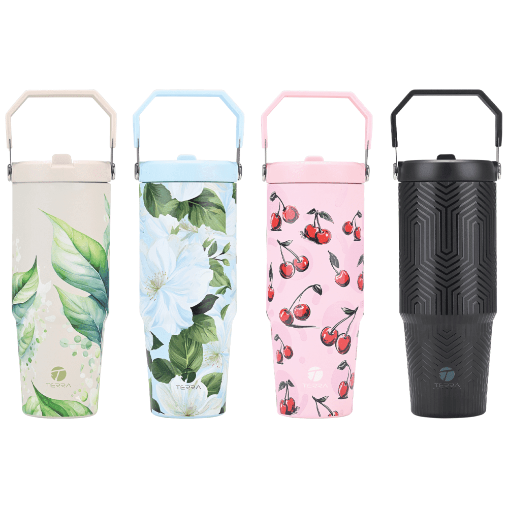 Terra Tumbler 900ml Με Σχέδιο
