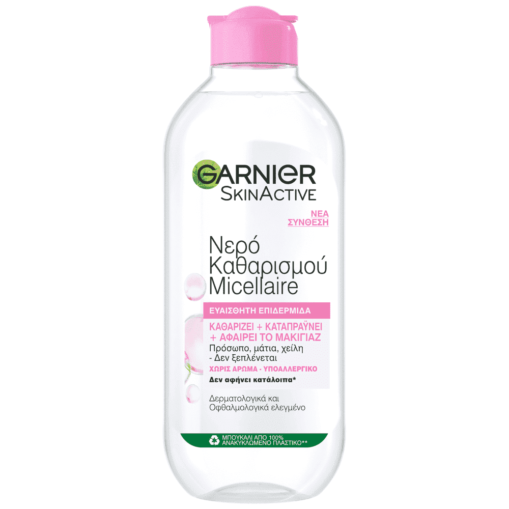 Garnier Micellaire Νερό Ντεμακιγιάζ Ευαίσθητες 400ml