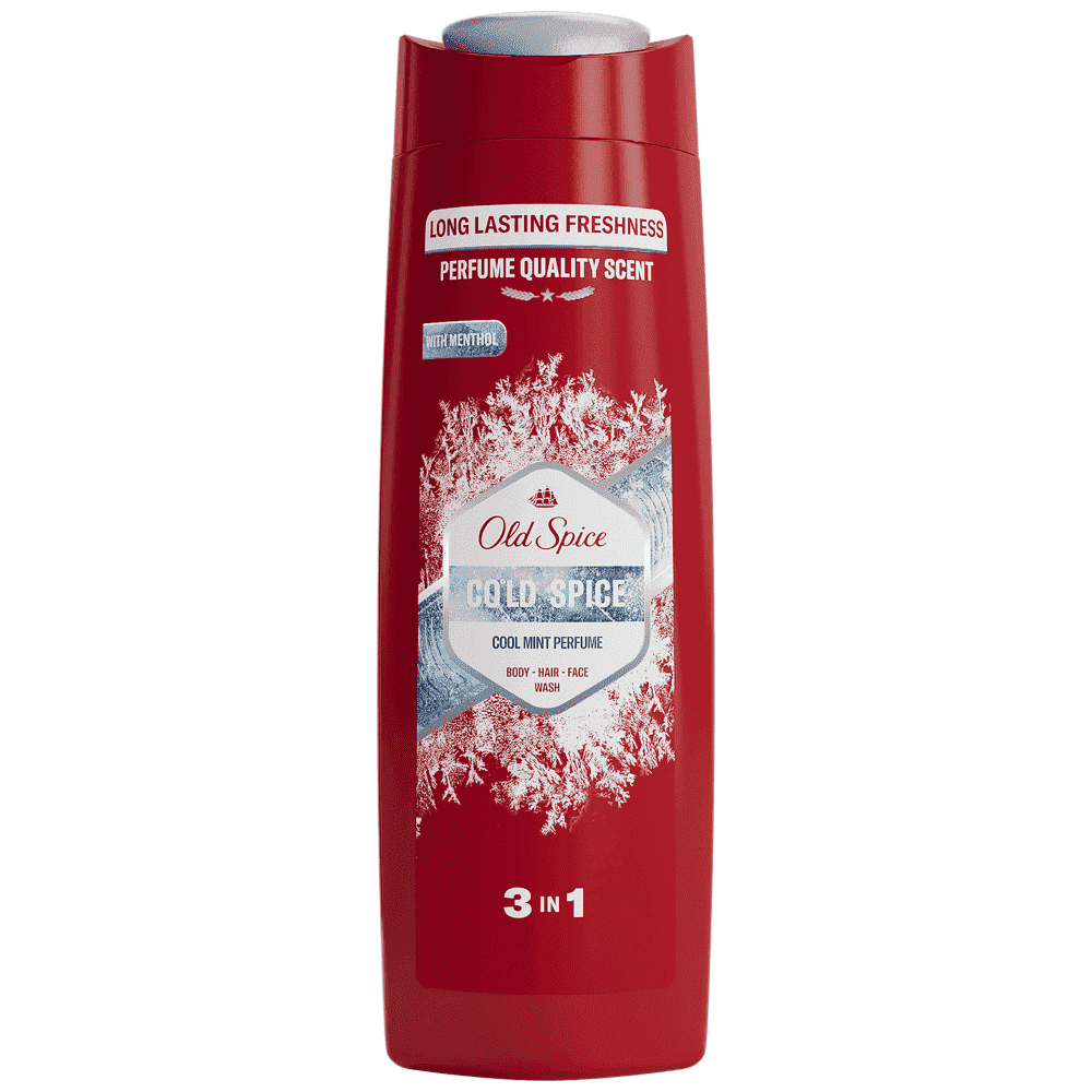 Old Spice Cold Spice 3in1 Αφρόλουτρο Gel 400ml