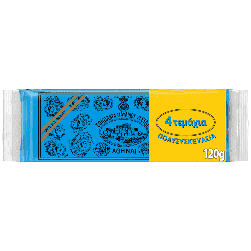 Παυλίδης Σοκολάτα Υγείας 4x30gr