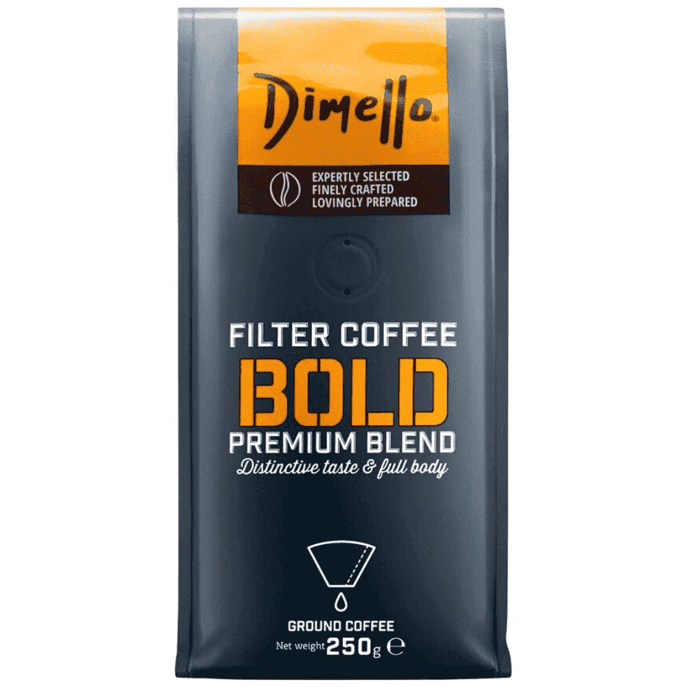 Dimello Καφές Φίλτρου Bold Αλεσμένος 250gr
