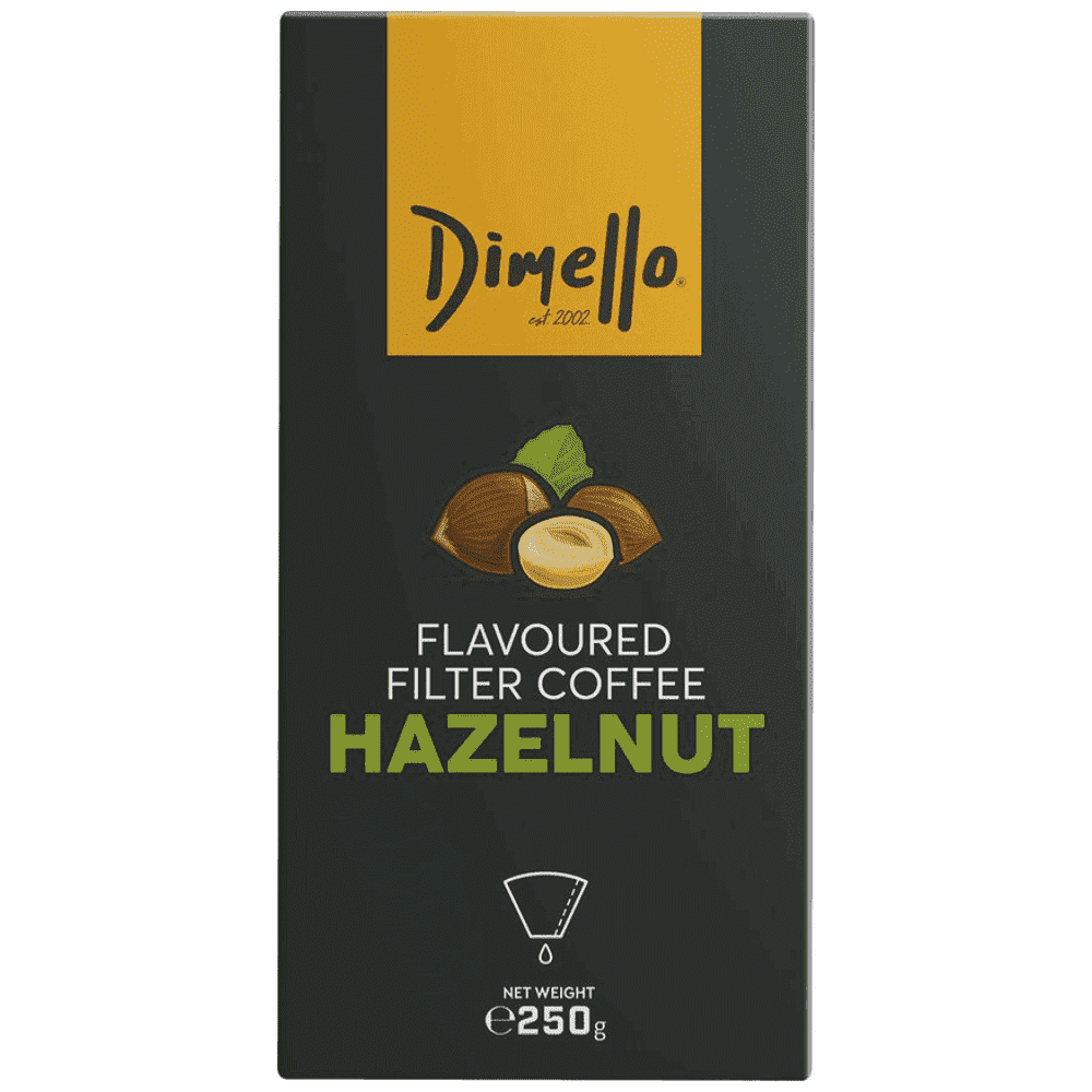 Dimello Καφές Φίλτρου Φουντουκιού 250gr