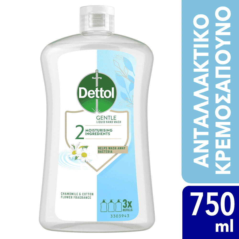 Dettol Κρεμοσάπουνο Ανταλλακτικό Χαμομήλι 750ml