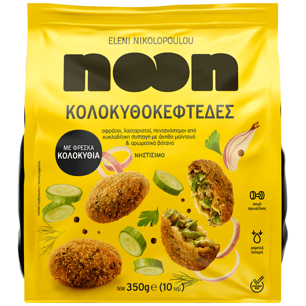Nikolopoulou Noon Κολοκυθοκεφτέδες Κατεψυγμένοι 350gr