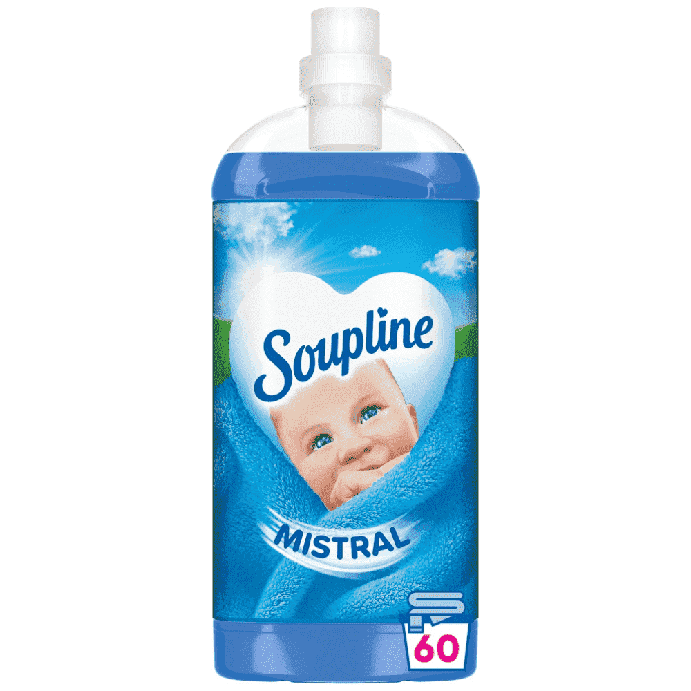 Soupline Μαλακτικό Συμπυκνωμένο Mistral 60μεζ. 1,26lt