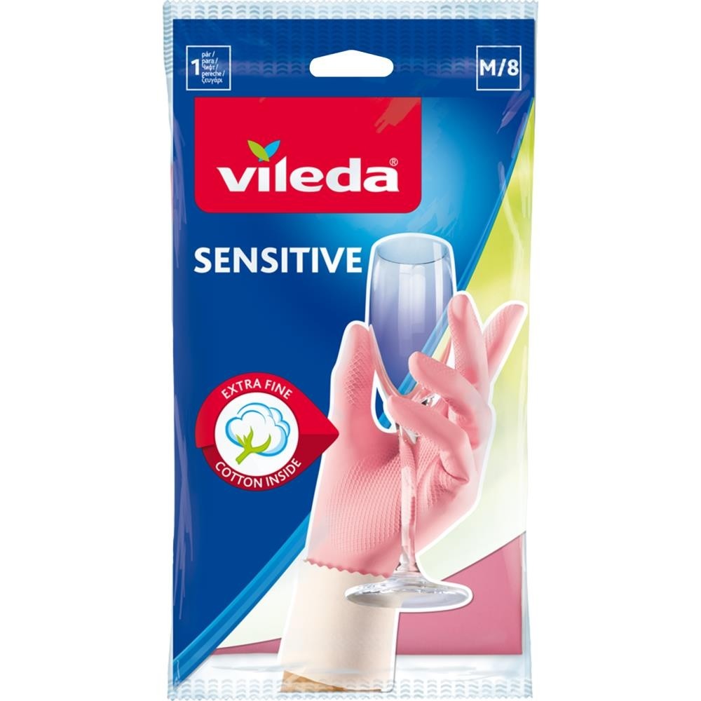 Vileda Γάντια Κουζίνας Sensitive Μedium