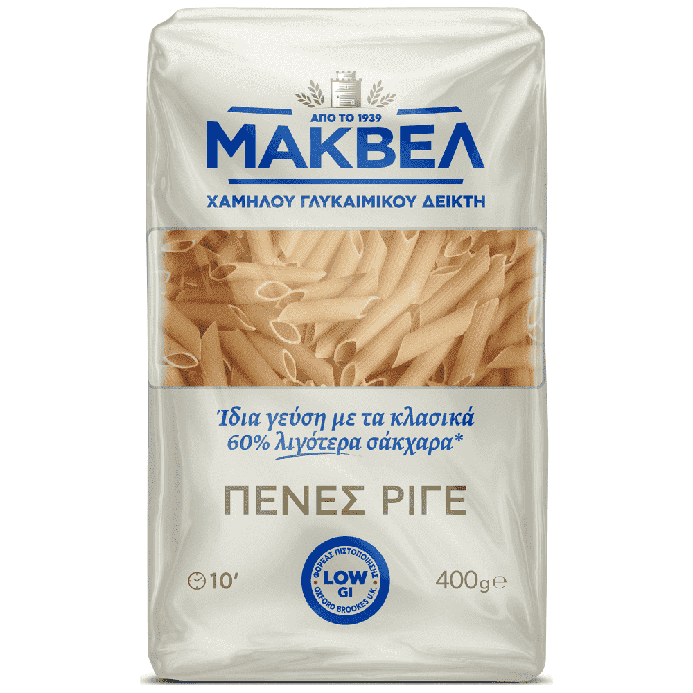 Mάκβελ Πένες Χαμηλού Γλυκαιμικού Δείκτη 400gr