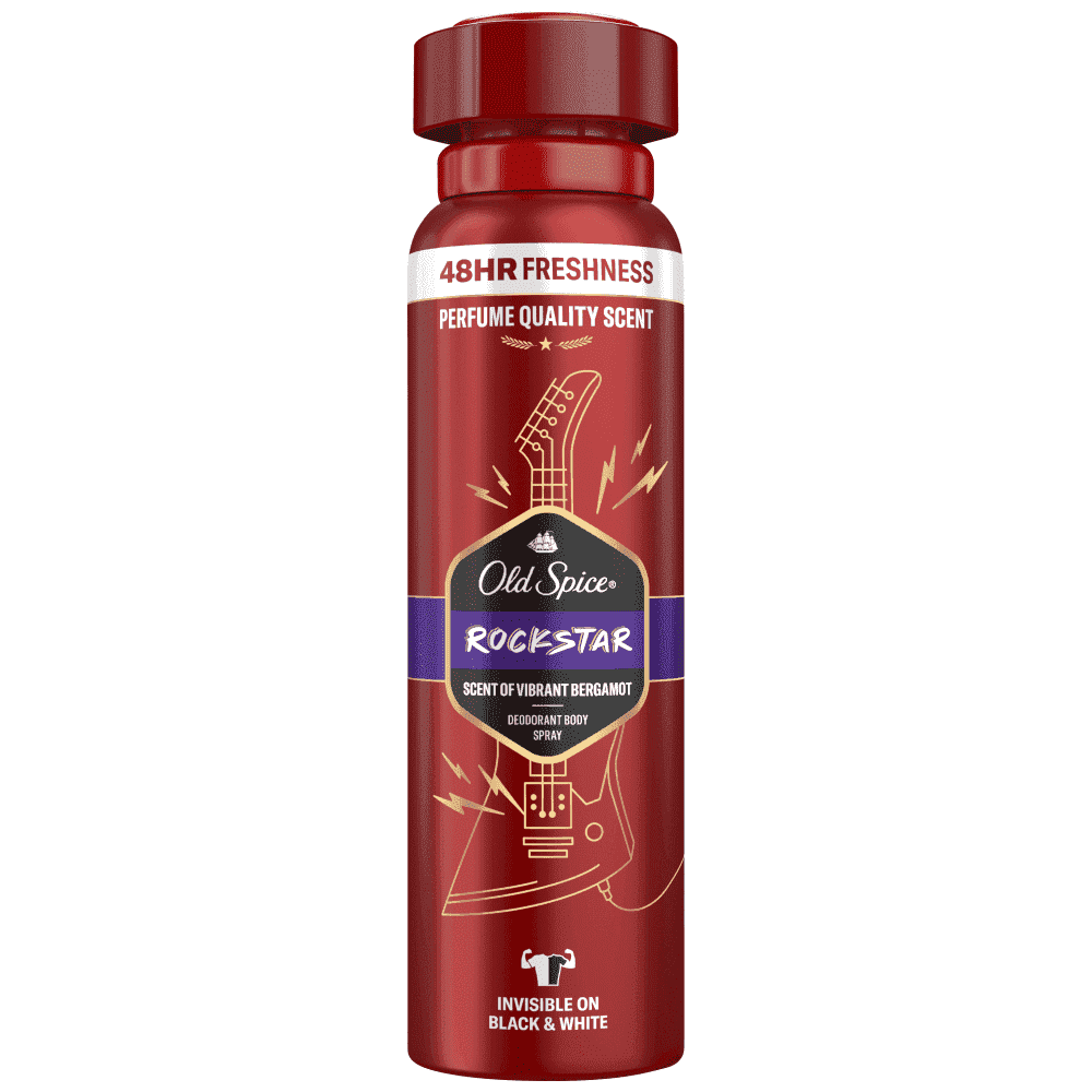 Old Spice Rockstar Αποσμητικό Σώματος Σπρέι 150ml