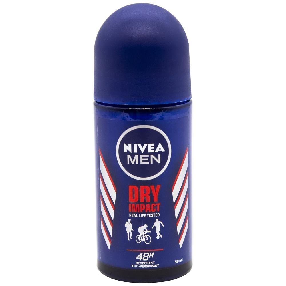 Nivea Men Dry Impact Αποσμητικό Roll On 50ml